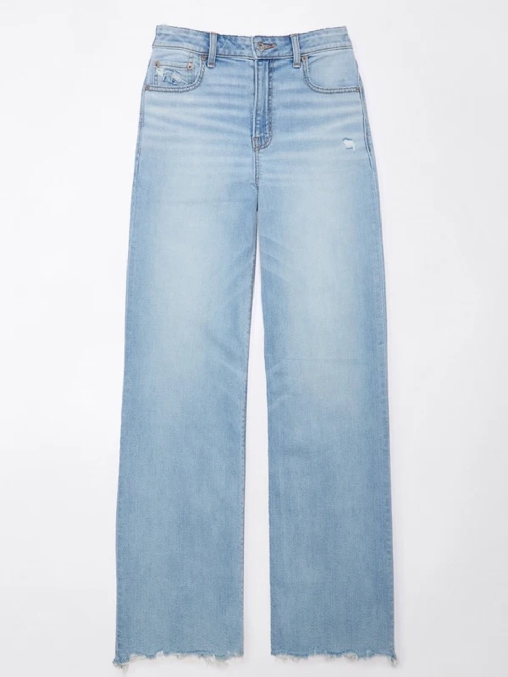 American Eagle Outfitters Light Blue Wide Leg Jeans
